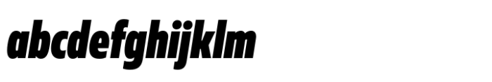 Muller Next Condensed Black Italic FONT