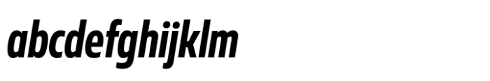 Muller Next Condensed Bold Italic FONT
