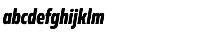 Muller Next Condensed Extra Bold Italic FONT