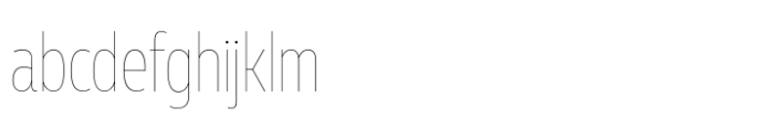 Muller Next Condensed Hairline FONT