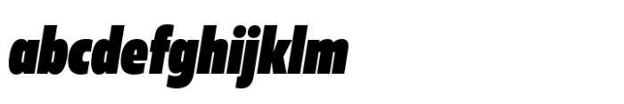 Muller Next Condensed Heavy Italic FONT