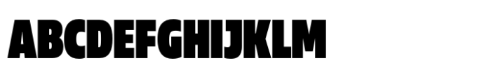Muller Next Condensed Heavy Font UPPERCASE
