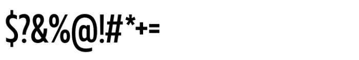 Muller Next Condensed Medium Font OTHER CHARS