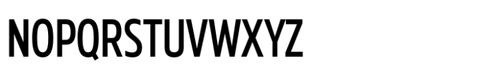 Muller Next Condensed Medium Font UPPERCASE