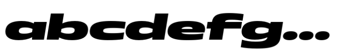 Muller Next Expanded Black Italic FONT