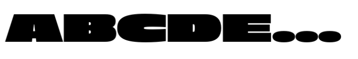 Muller Next Expanded Fat Font