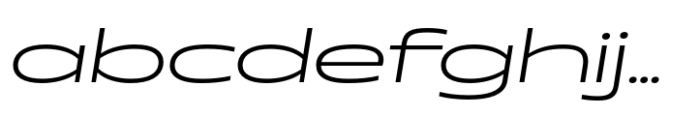Muller Next Expanded Light Italic FONT