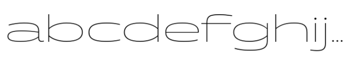 Muller Next Expanded Thin FONT