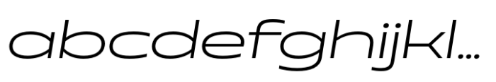 Muller Next Extended Light Italic FONT