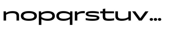 Muller Next Extended Medium Font LOWERCASE