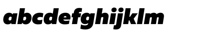 Muller Next Extra Black Italic FONT