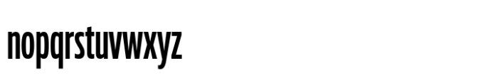 Muller Next ExtraCond Bold Font LOWERCASE