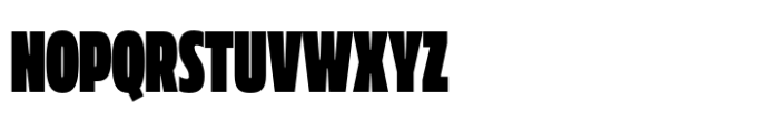 Muller Next ExtraCond Fat Font UPPERCASE