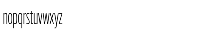 Muller Next ExtraCond Light Font LOWERCASE
