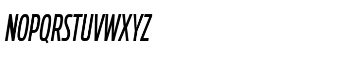 Muller Next ExtraCond Medium Italic Font UPPERCASE