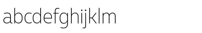 Muller Next Narrow Extra Light FONT