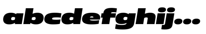 Muller Next UltraWide Extra Black Italic FONT