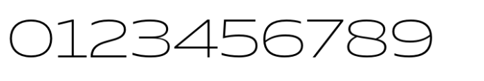 Muller Next UltraWide Extra Light Font OTHER CHARS
