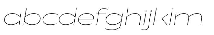 Muller Next UltraWide Thin Italic FONT