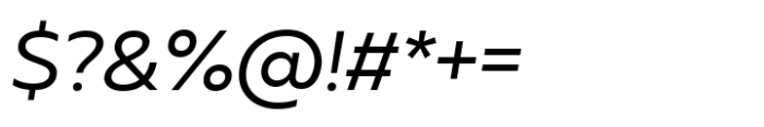 Muller Next Variable Italic Font OTHER CHARS