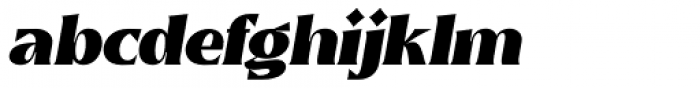 Mullingar Bold Italic Font LOWERCASE