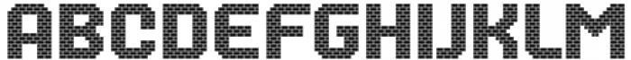 MultiType Brick Mega Blocks Font LOWERCASE