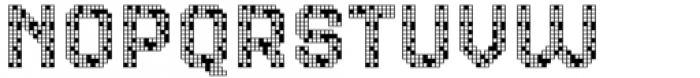 MultiType Gamer Crossword Font LOWERCASE