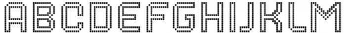 MultiType Gamer Inline Squares Font LOWERCASE