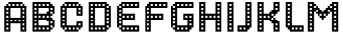 MultiType Gamer Pierced Font LOWERCASE