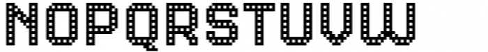 MultiType Gamer Pierced Font LOWERCASE