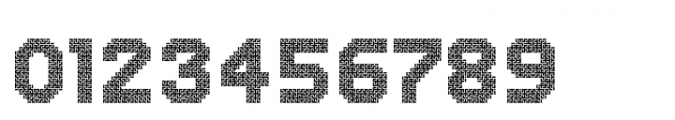 MultiType Maze Labyrinth Font OTHER CHARS