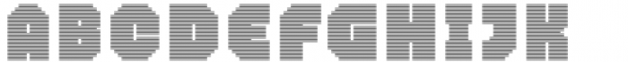 MultiType Rows Regular Bold 2 Font UPPERCASE
