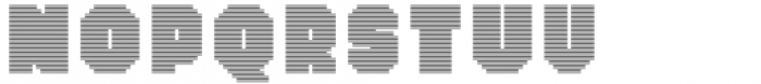 MultiType Rows Regular Bold 2 Font UPPERCASE