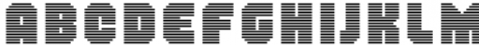 MultiType Rows Regular Bold Font LOWERCASE