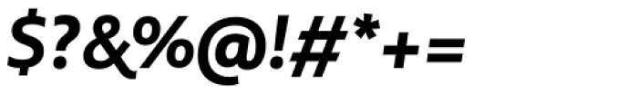 Multiple Sans Alt II Bold Italic Font OTHER CHARS