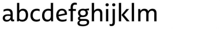 Multiple Sans Alt II Regular Font LOWERCASE