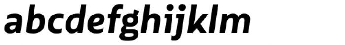 Multiple Sans Alt IV Bold Italic Font LOWERCASE
