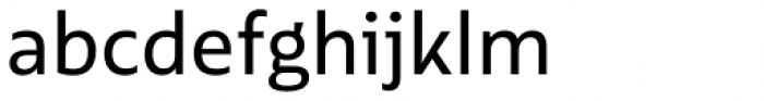 Multiple Sans Alt IV Regular Font LOWERCASE
