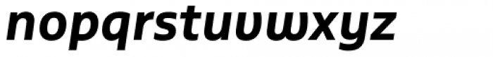 Multiple Sans Pro Bold Italic Font LOWERCASE