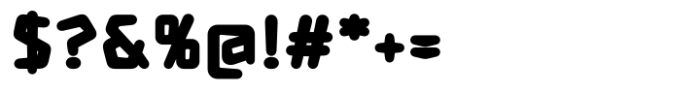 Multipolar Black Font OTHER CHARS
