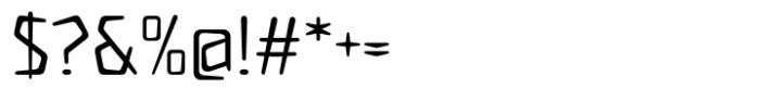 Multipolar Regular Font OTHER CHARS