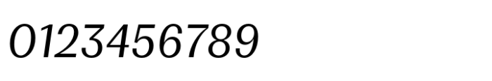 Mumford Oblique Font OTHER CHARS