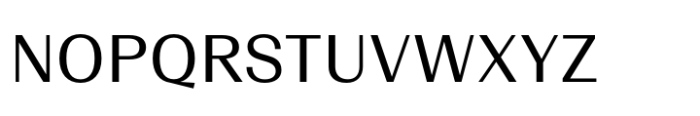 Mumford Regular Font UPPERCASE