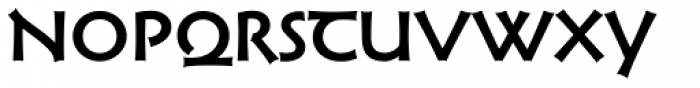 Munc Bold Font UPPERCASE