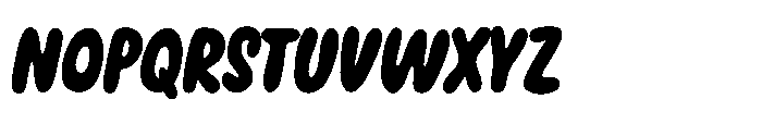 Munchy Pop Display Font UPPERCASE