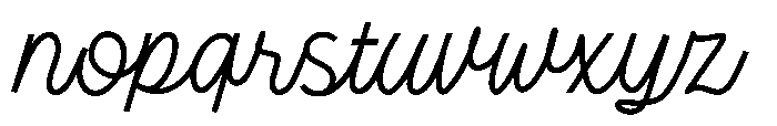 Munchy Pop Sans Font LOWERCASE