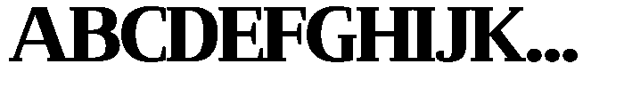 Mundale Black Expanded Font UPPERCASE