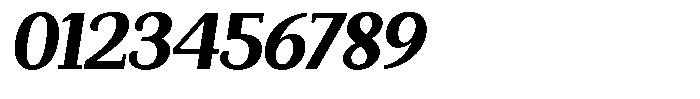 Mundale Black Semi Condensed Slant Font OTHER CHARS