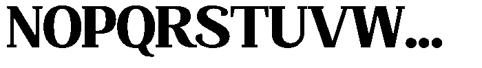 Mundale Black Semi Expanded Font UPPERCASE