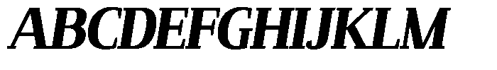 Mundale Black Slant Font UPPERCASE